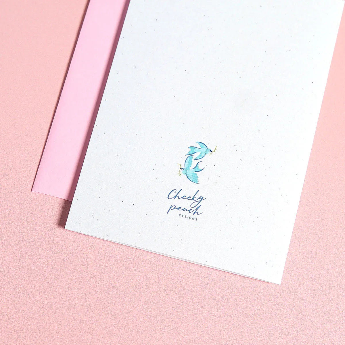  Feathered Friends | Sparrow Bird Mini Greeting Card Cheeky Peach Designs Cards art-noise.myshopify.com feathered-friends-sparrow-bird-mini-greeting-card