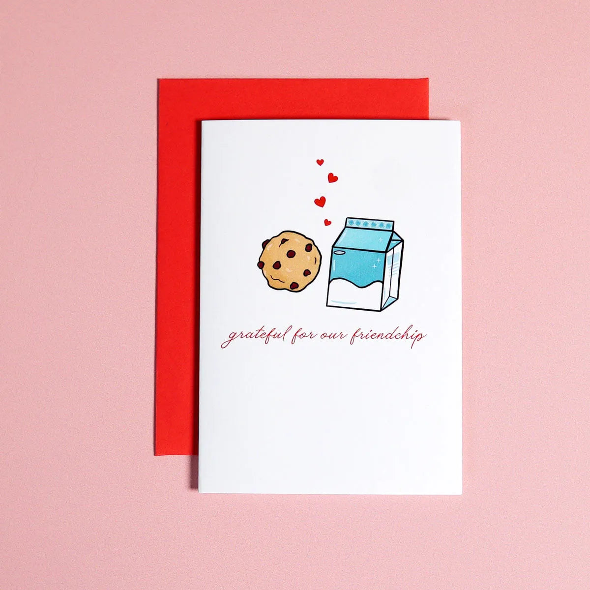  Grateful for Our Friendchip Mini Greeting Card Cheeky Peach Designs Cards art-noise.myshopify.com grateful-for-our-friendchip-mini-greeting-card