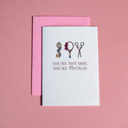  You're Not Old, You're Vintage Mini Birthday Greeting Card Cheeky Peach Designs Cards art-noise.myshopify.com youre-not-old-youre-vintage-mini-birthday-greeting-card