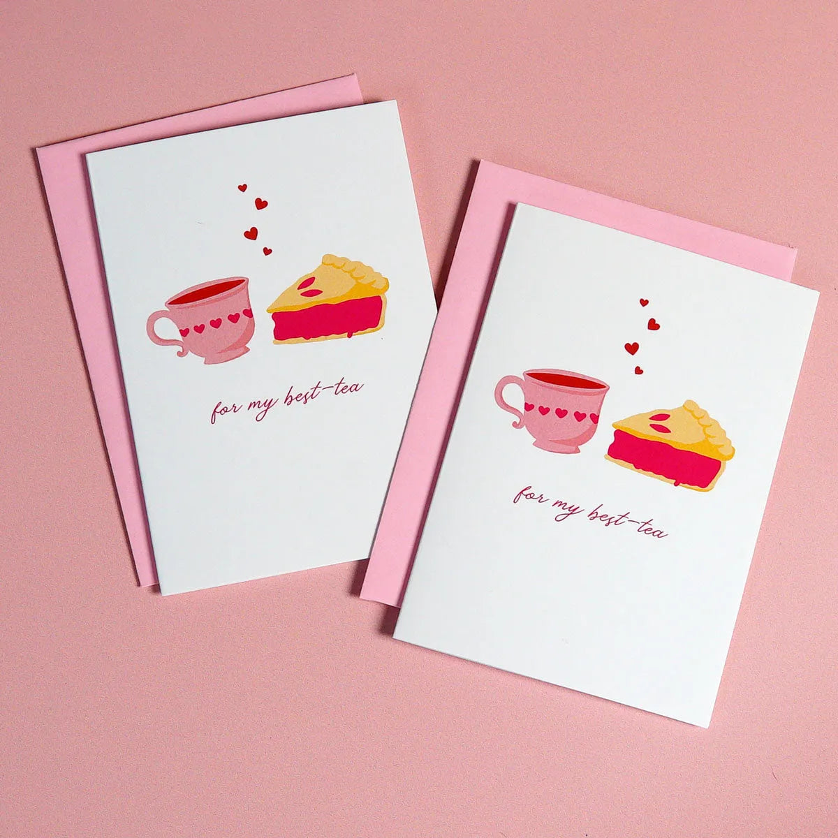  Best-Tea Mini Greeting Card Cheeky Peach Designs Cards art-noise.myshopify.com best-tea-mini-greeting-card