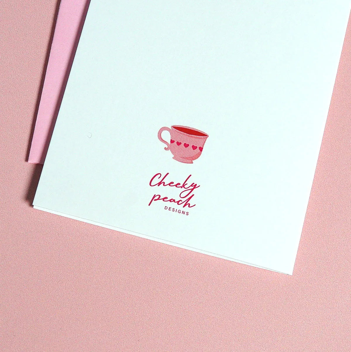  Best-Tea Mini Greeting Card Cheeky Peach Designs Cards art-noise.myshopify.com best-tea-mini-greeting-card