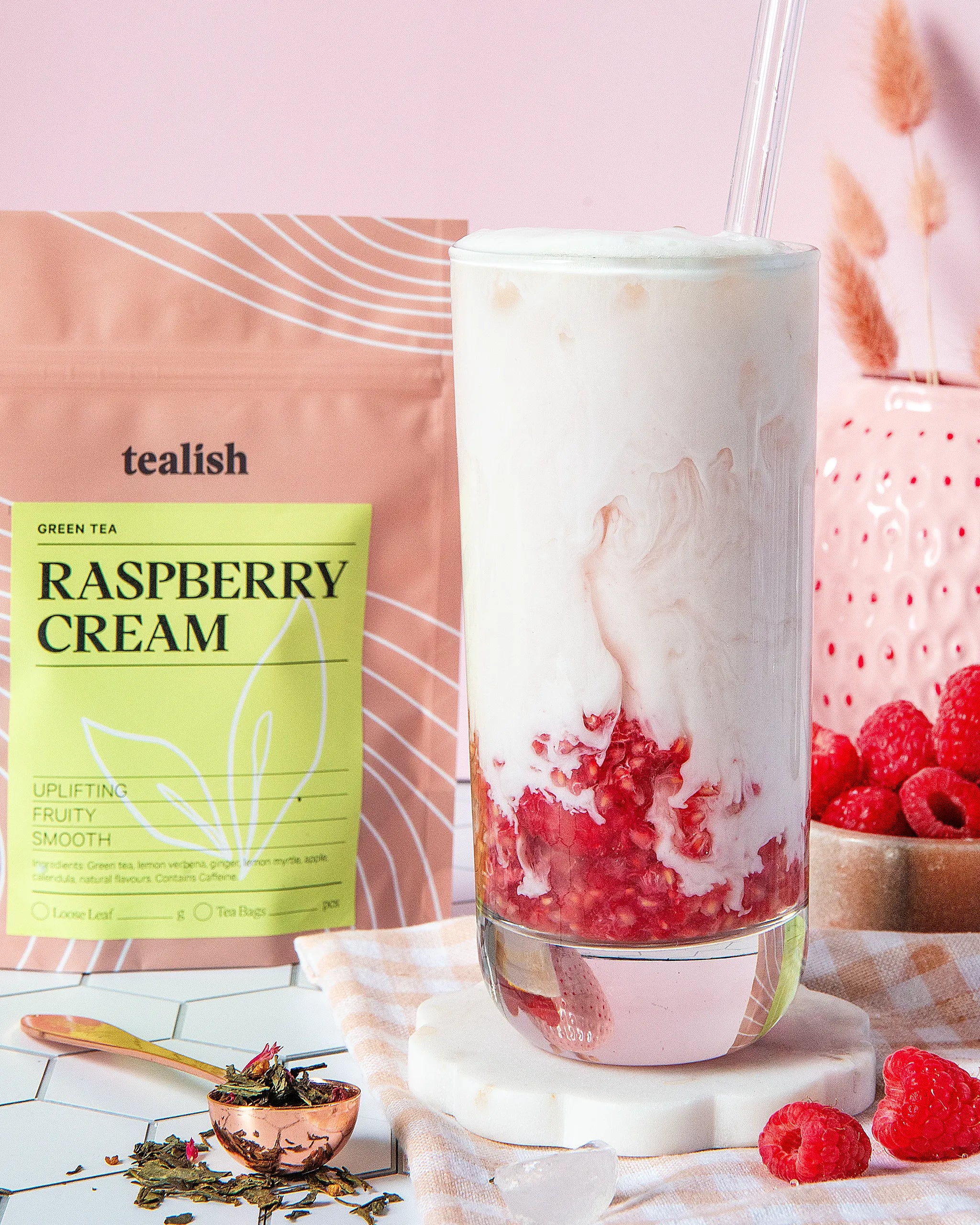 Raspberry Cream Tealish Green Tea art-noise.myshopify.com raspberry-cream Raspberry Cream Tealish Green Tea art-noise.myshopify.com raspberry-cream