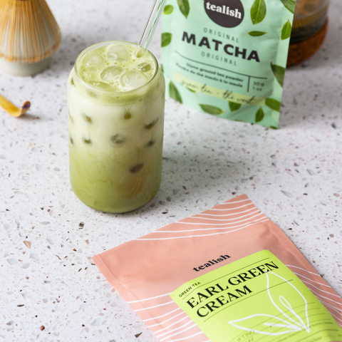 Earl Green Cream Tealish Green Tea art-noise.myshopify.com earl-green-cream