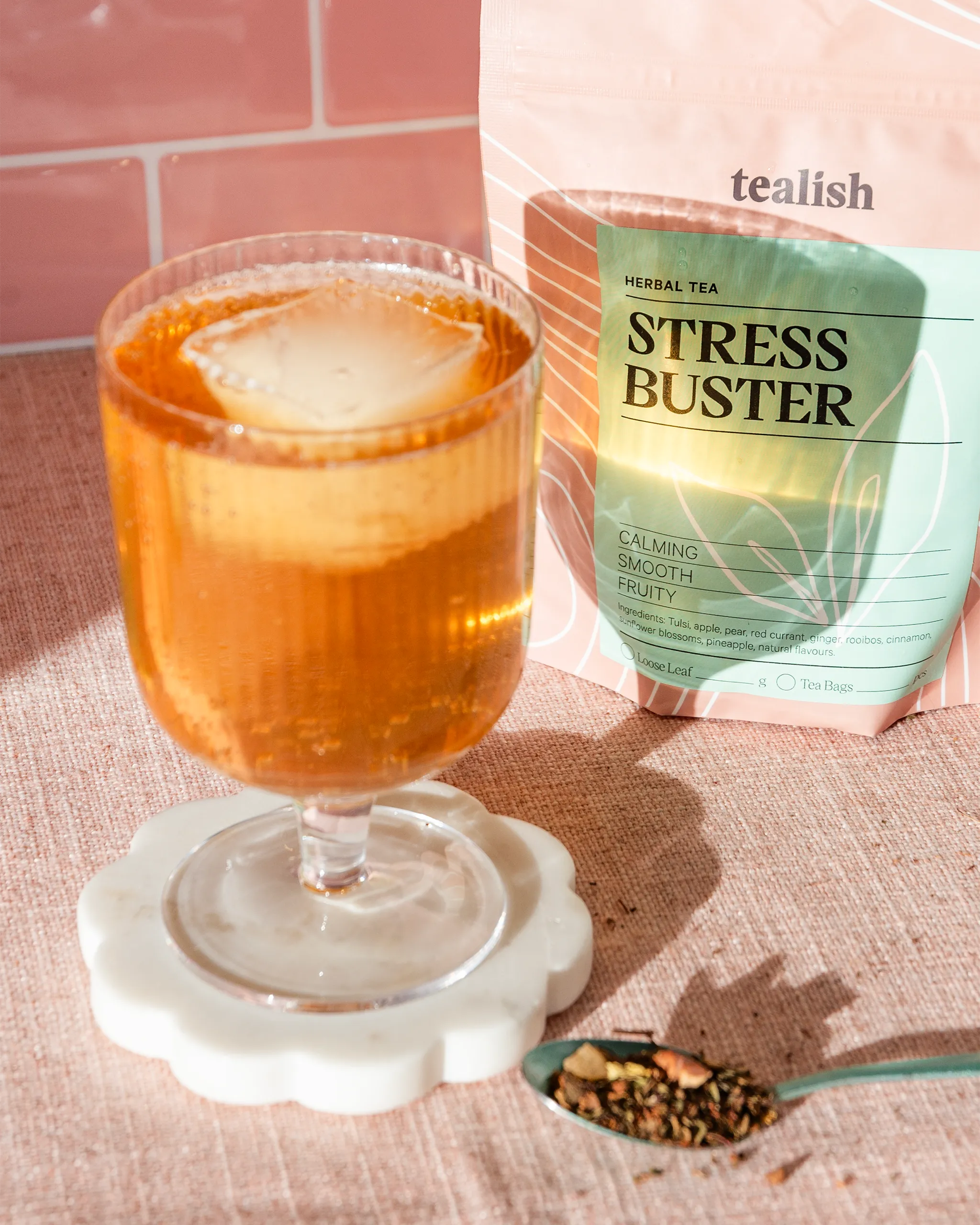 Stress Buster Tealish Herbal Tea art-noise.myshopify.com stress-buster Stress Buster Tealish Herbal Tea art-noise.myshopify.com stress-buster