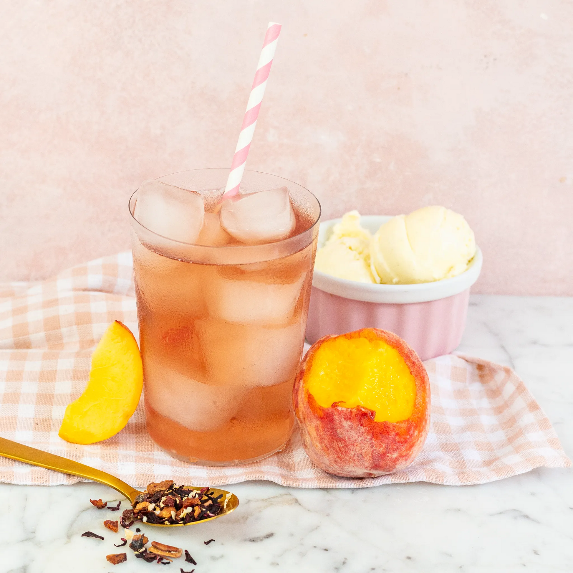 Peach Sorbet Tealish Herbal Tea art-noise.myshopify.com peach-sorbet Peach Sorbet Tealish Herbal Tea art-noise.myshopify.com peach-sorbet