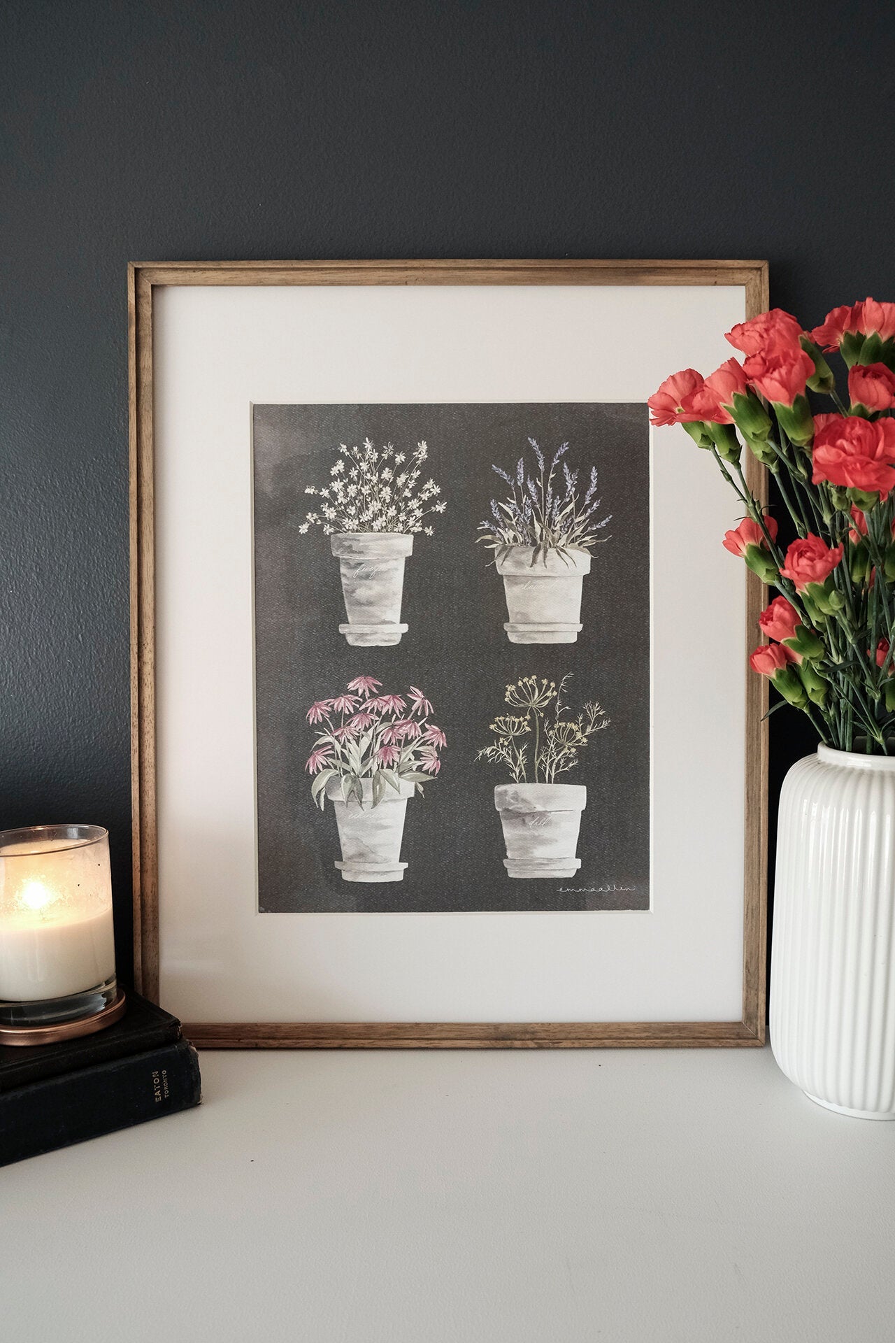 Potted Herb Chart Emma Allen Design Studio Print art-noise.myshopify.com potted-herb-chart