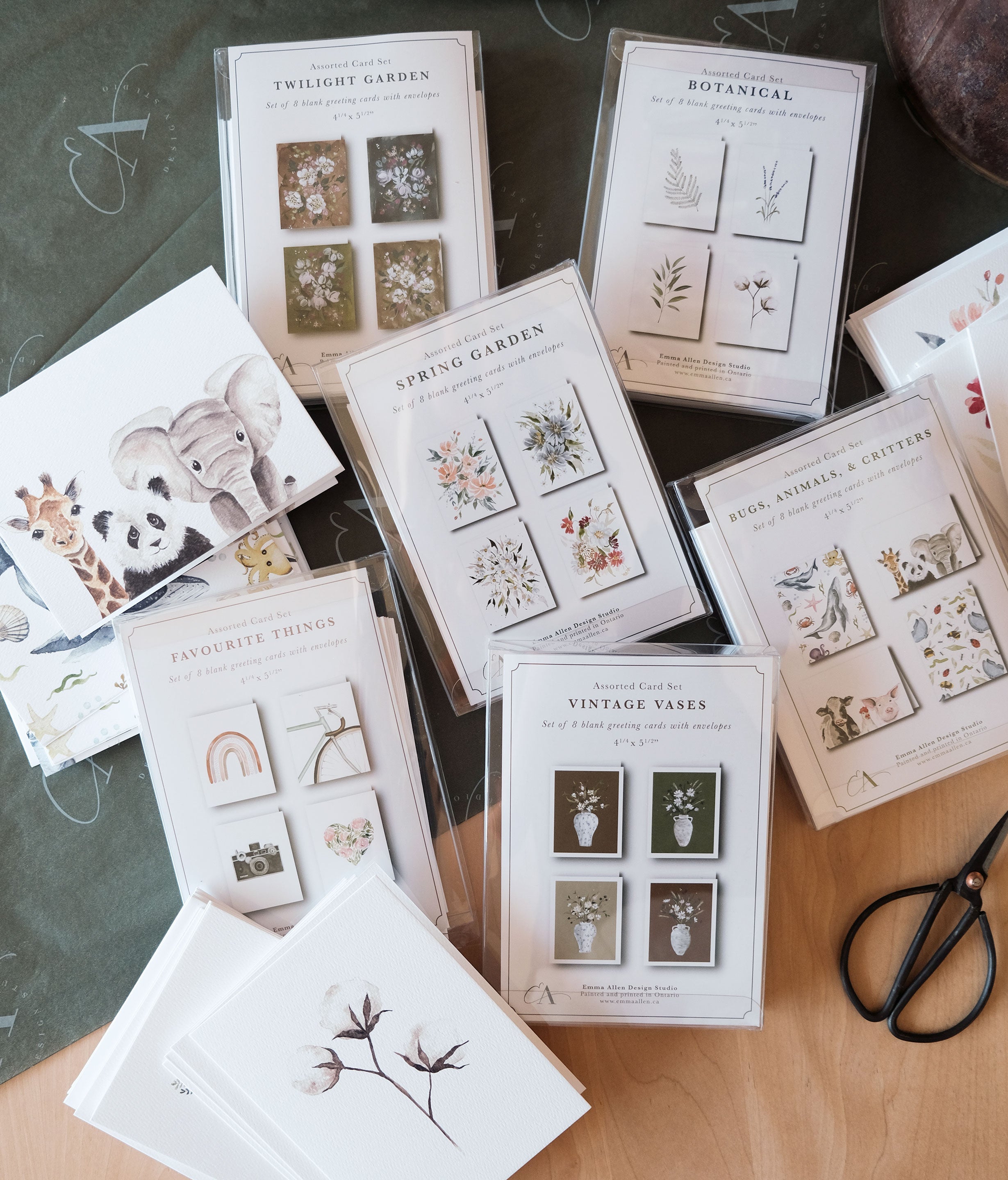 Spring Garden - Assorted Card Set