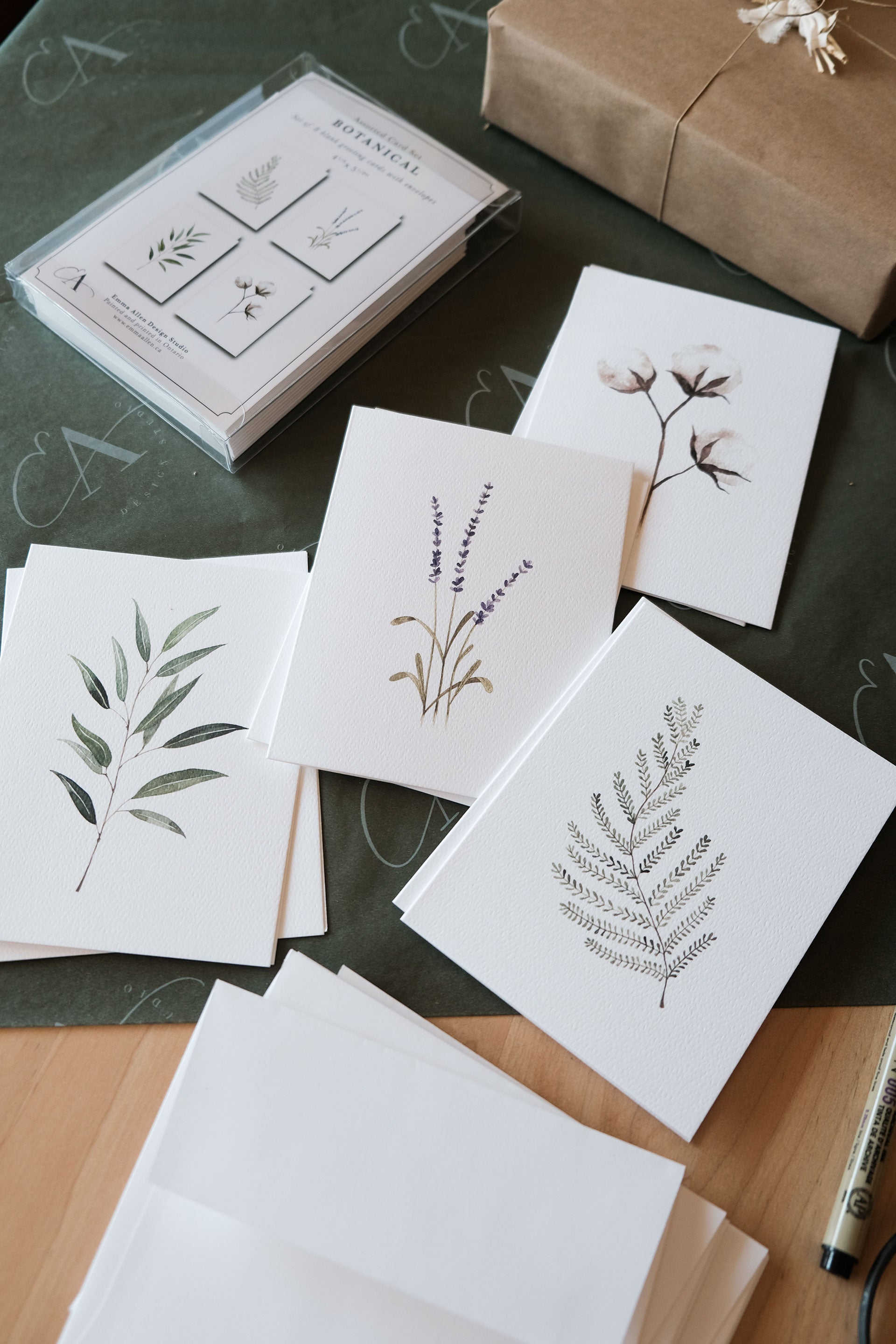 Botanical - Assorted Card Set