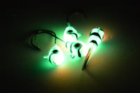 🍁Big Sky Deluxe KnockOut 1/4oz Glow Jigs 4/pack