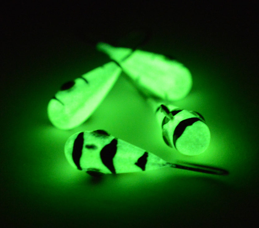 🍁Big Sky Kaleidoscope 1/4oz Glow Jigs 4/pack