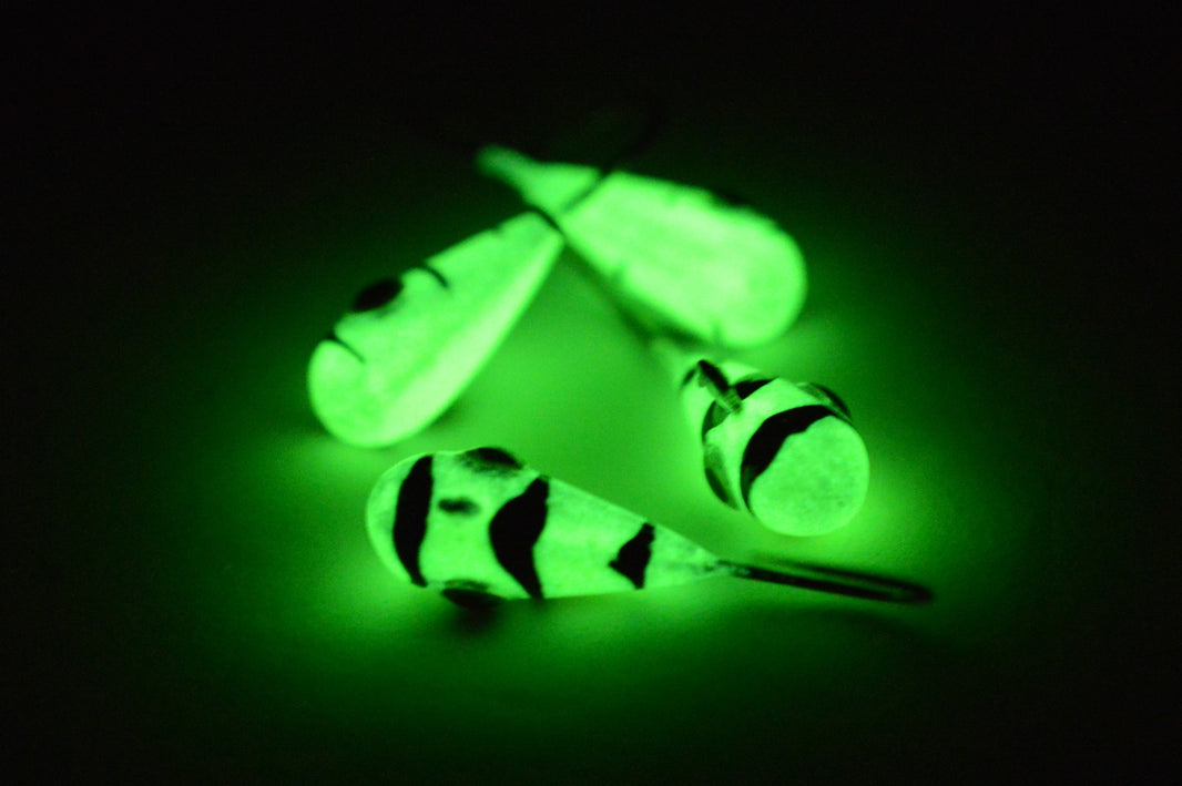 🍁Big Sky Kaleidoscope 1/4oz Glow Jigs 4/pack