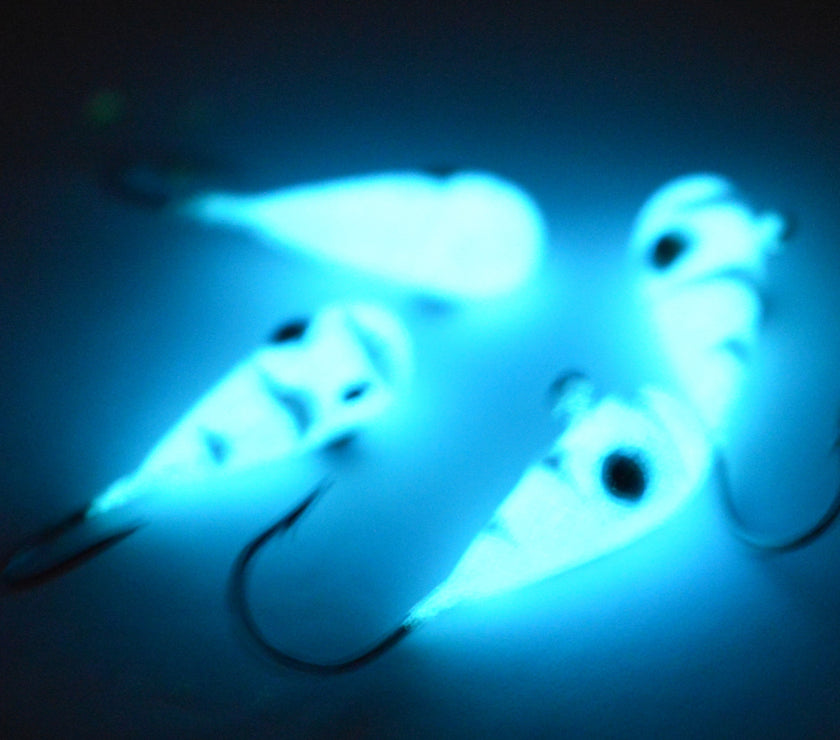 🍁Big Sky Kaleidoscope 1/4oz Glow Jigs 4/pack