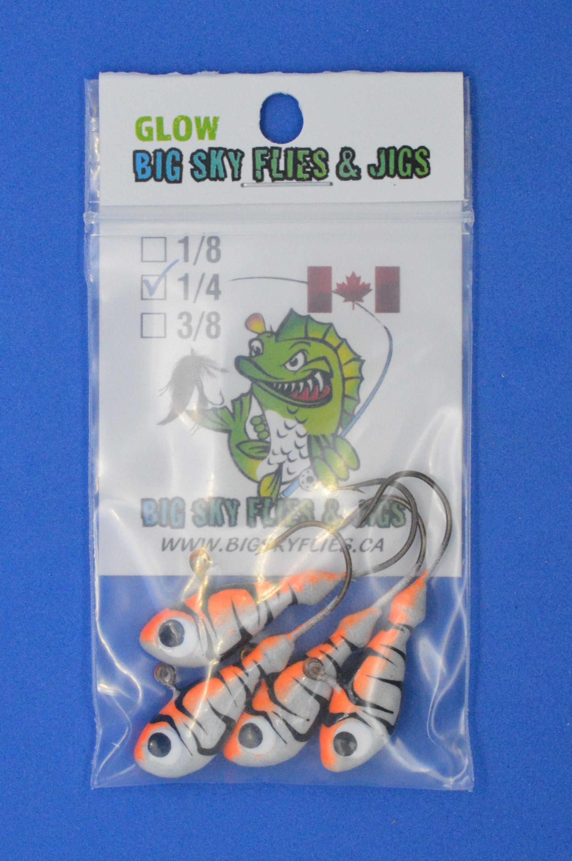 🍁Big Sky Deluxe Ultra Minnow 1/4oz Jigs 4/pack Stony Tackle Shack Fishing Hooks art-noise.myshopify.com big-sky-deluxe-ultra-minnow-1-4oz-jigs-4-pack-2