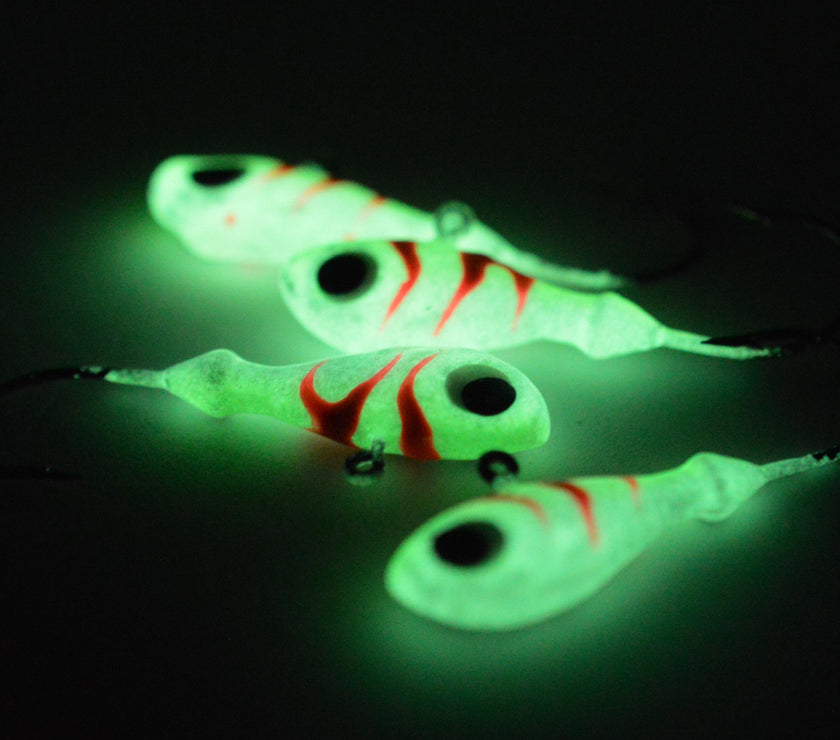 🍁Big Sky Deluxe Ultra Minnow 1/4oz Jigs 4/pack