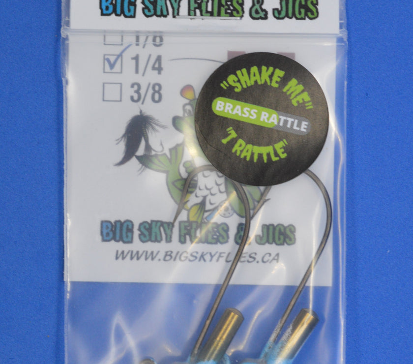 🍁Big Sky Erie Rattle Jigs 1/4oz 2/pack