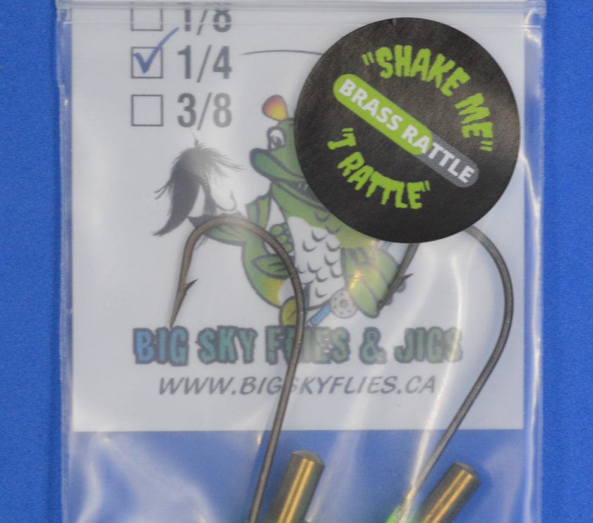 🍁Big Sky Erie Rattle Jigs 1/4oz 2/pack