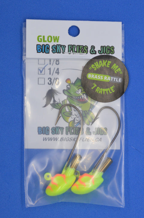 🍁Big Sky Erie Rattle Jigs 1/4oz 2/pack Stony Tackle Shack Fishing Hooks art-noise.myshopify.com big-sky-erie-rattle-jigs-1-4oz-2-pack-3