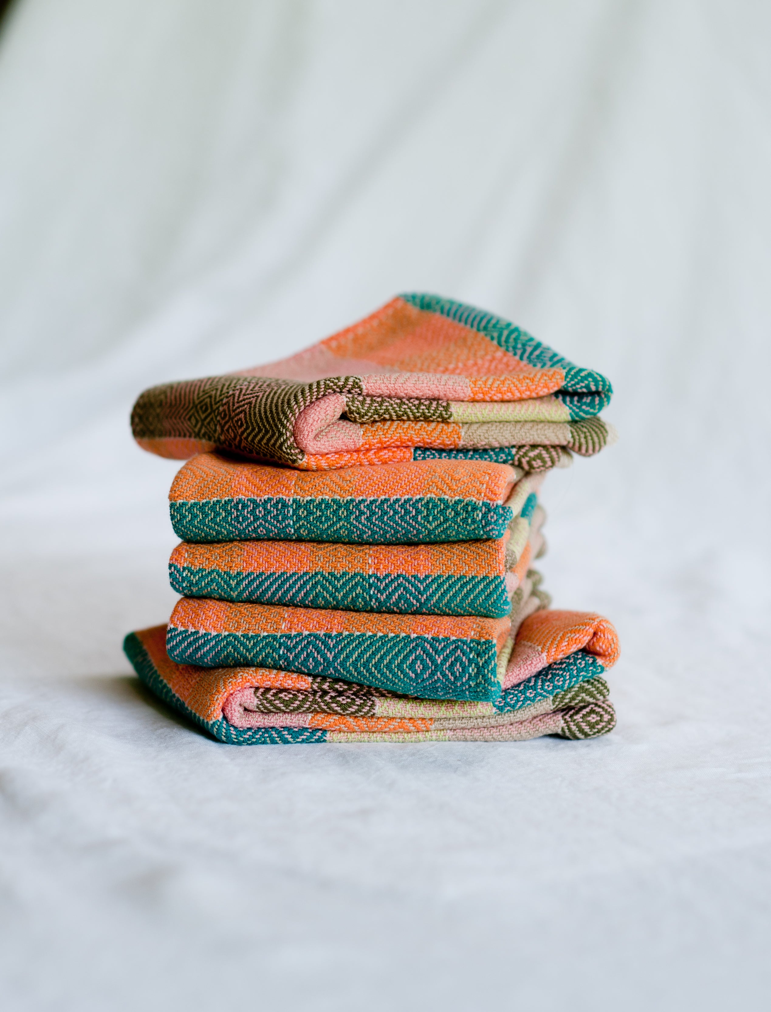 Peony Twill Tea Towel