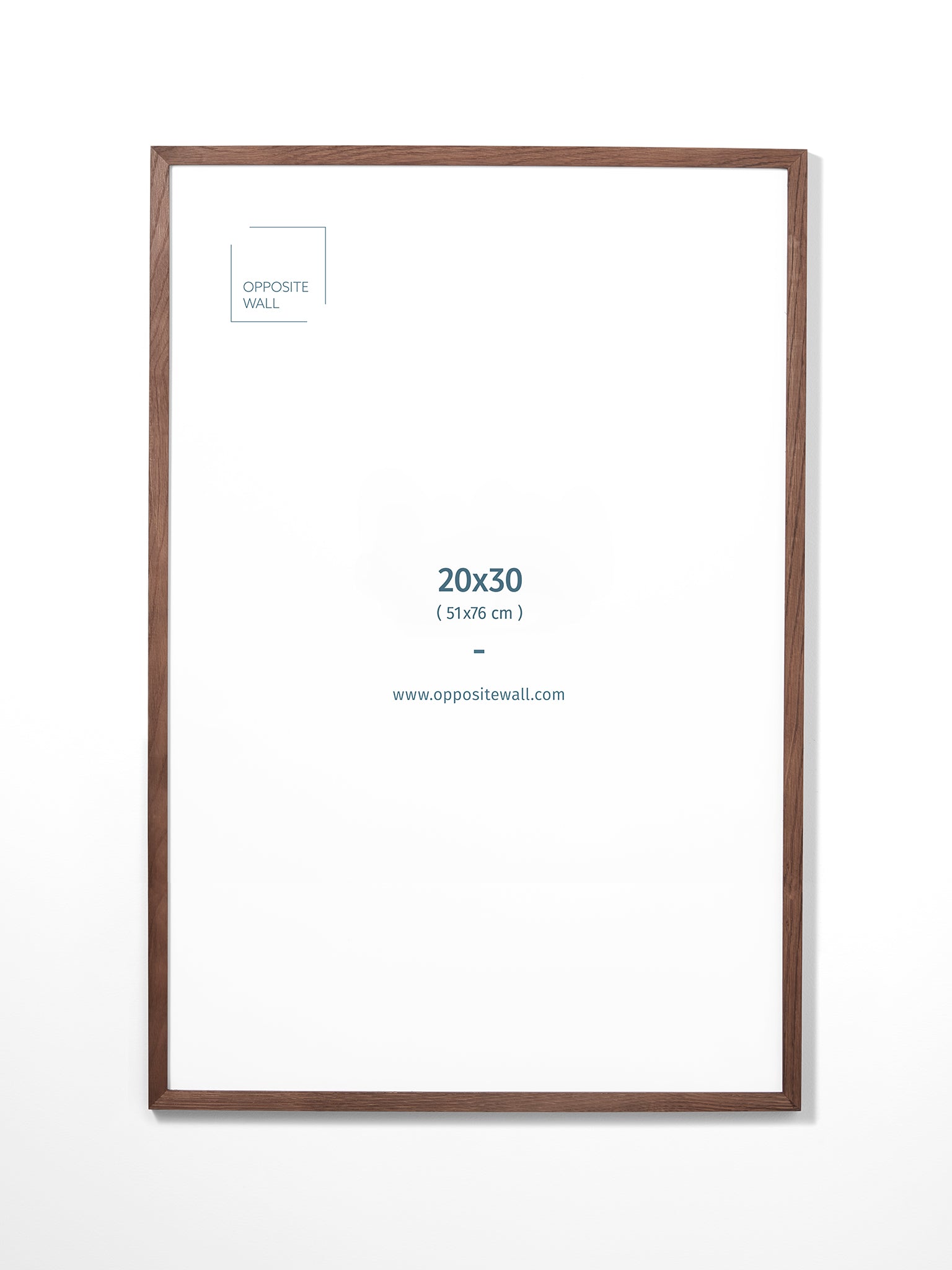 Dark Oak Frame, 20x30 in | 51x76 cm Opposite Wall Frame art-noise.myshopify.com dark-oak-frame-20x30-in-51x76-cm