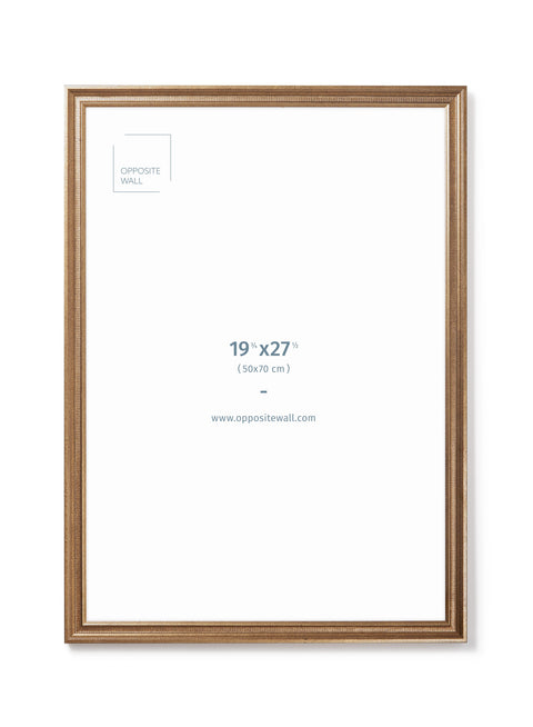 Darla Vintage Frame, 19¾x27½ po | 50x70 cm Opposite Wall Frame art-noise.myshopify.com darla-vintage-frame-19-x27-po-50x70-cm