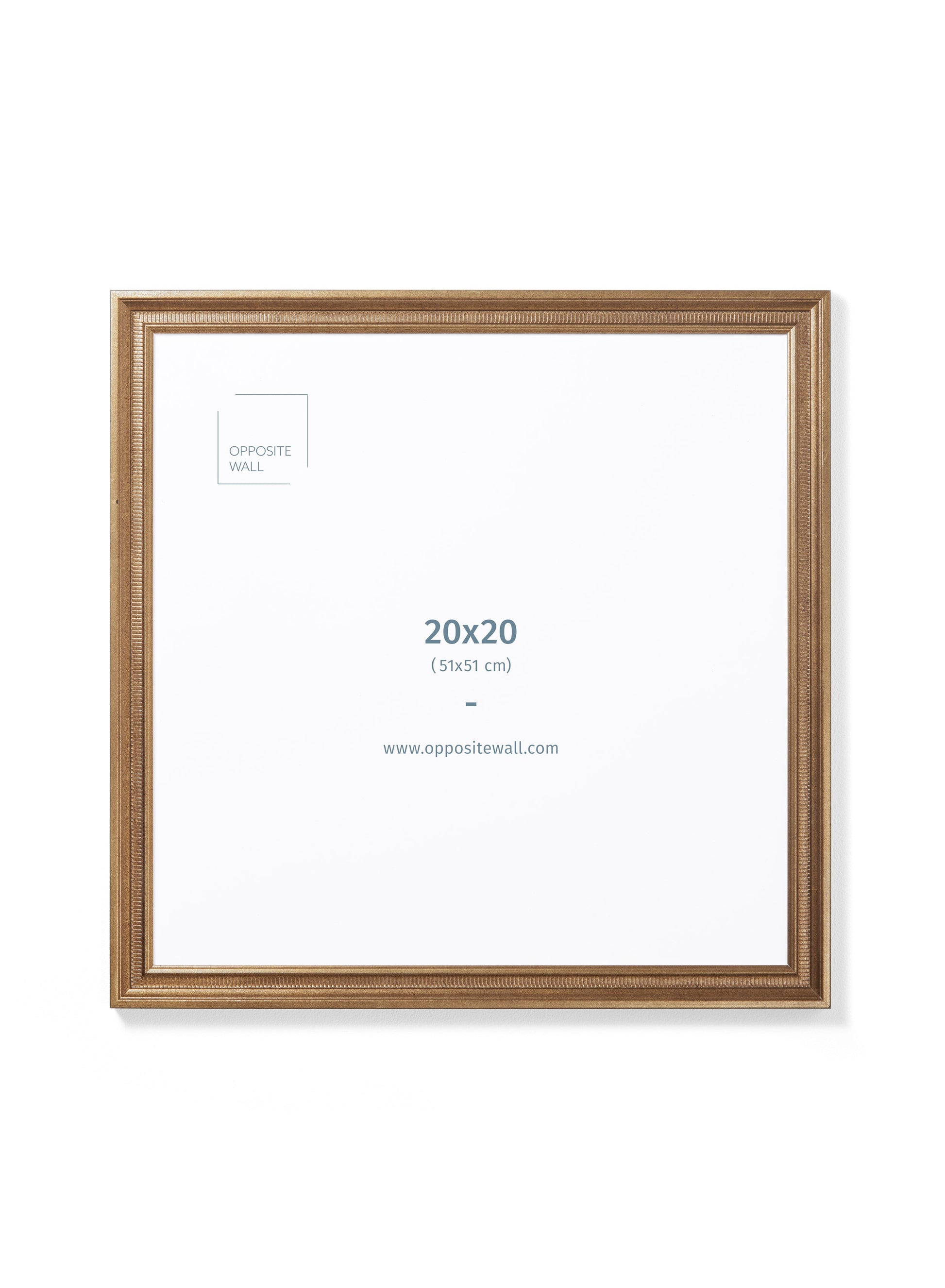 Darla Vintage Frame, 20x20 in | 51x51 cm Opposite Wall Frame art-noise.myshopify.com darla-vintage-frame-20x20-in-51x51-cm