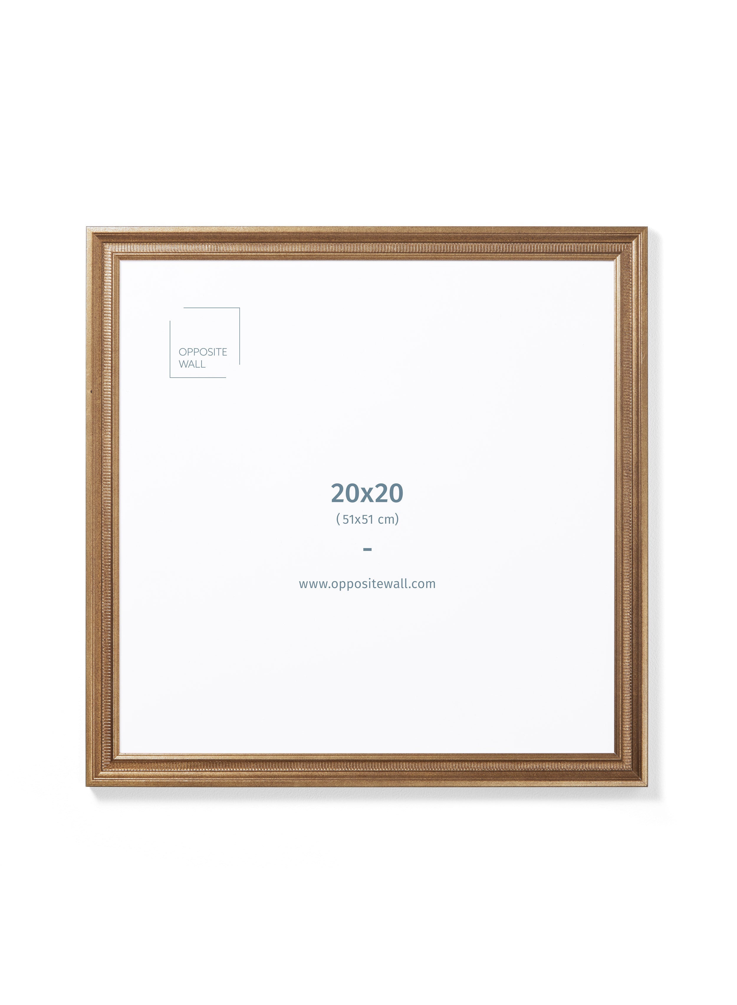 Darla Vintage Frame, 20x20 in | 51x51 cm Opposite Wall Frame art-noise.myshopify.com darla-vintage-frame-20x20-in-51x51-cm