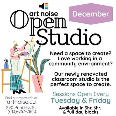 December Open Studio Art Noise product_type art-noise.myshopify.com december-open-studio December Open Studio Art Noise  art-noise.myshopify.com december-open-studio