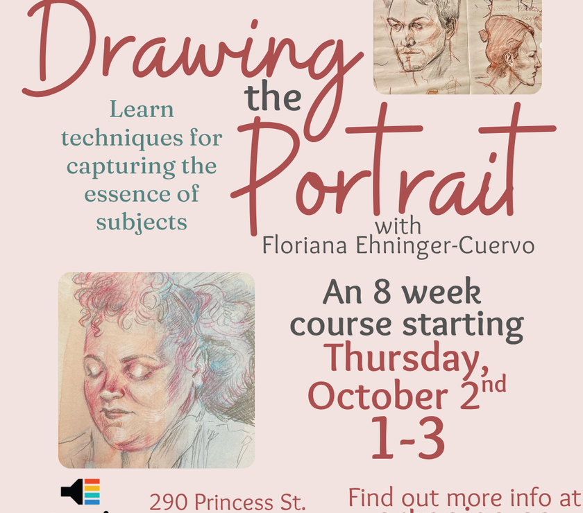 Drawing the Portrait with Floriana Ehninger-Cuervo