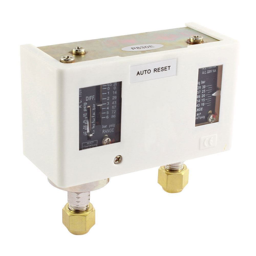 Byson Dual Pressure Control Switch Refrigeration HP & LP - Auto Reset Byson product_type art-noise.myshopify.com byson-dual-pressure-control-switch-refrigeration-hp-lp-auto-reset