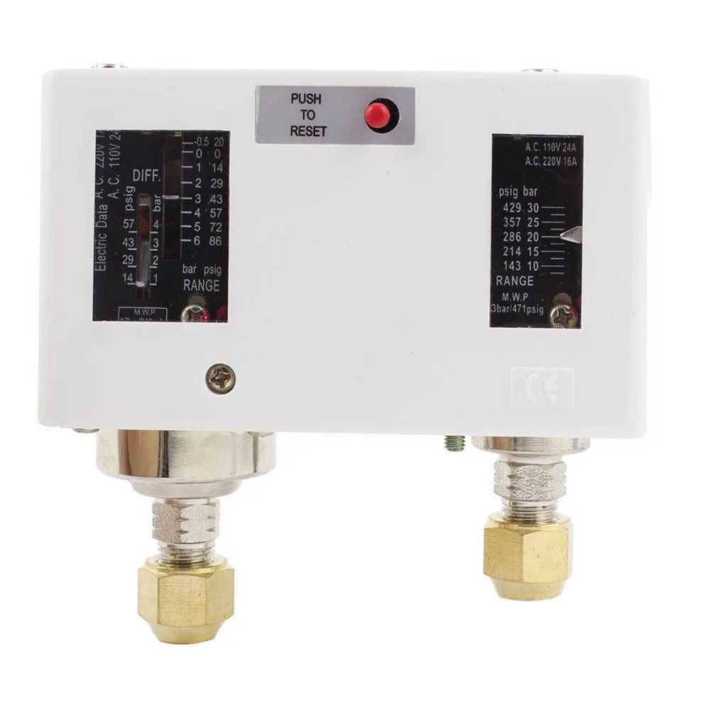  Byson Dual Pressure Control Switch Refrigeration HP & LP - Manual Reset Byson  art-noise.myshopify.com byson-dual-pressure-control-switch-refrigeration-hp-lp-manual-reset