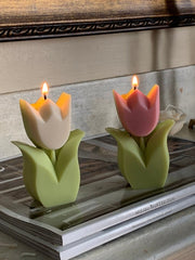 Tulip Candle Eloise and Oliver Decorative Candle art-noise.myshopify.com tulip-candle