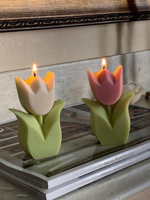 Tulip Candle Eloise and Oliver Decorative Candle art-noise.myshopify.com tulip-candle