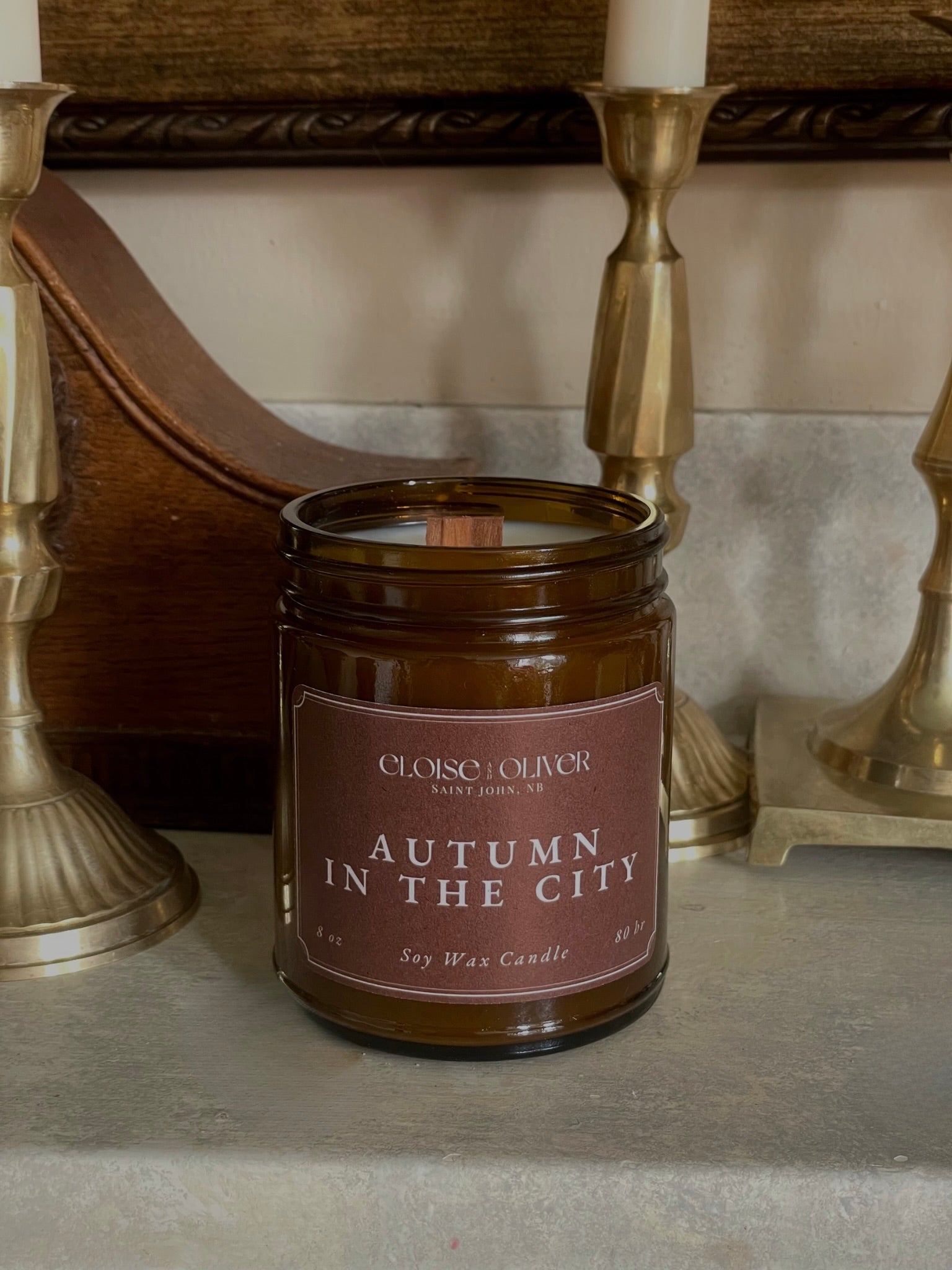 8oz Autumn Scented Candles Eloise and Oliver Scented Candle art-noise.myshopify.com 8oz-autumn-scented-candles