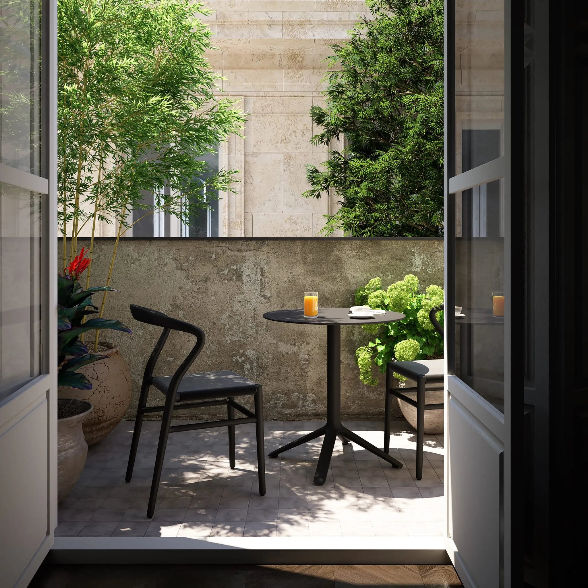  EEX Round Dining Table<br> Indoor & Outdoor Use Nüline Distribution Kitchen & Dining Room Tables art-noise.myshopify.com eex-round-dining-table-br-indoor-outdoor-use