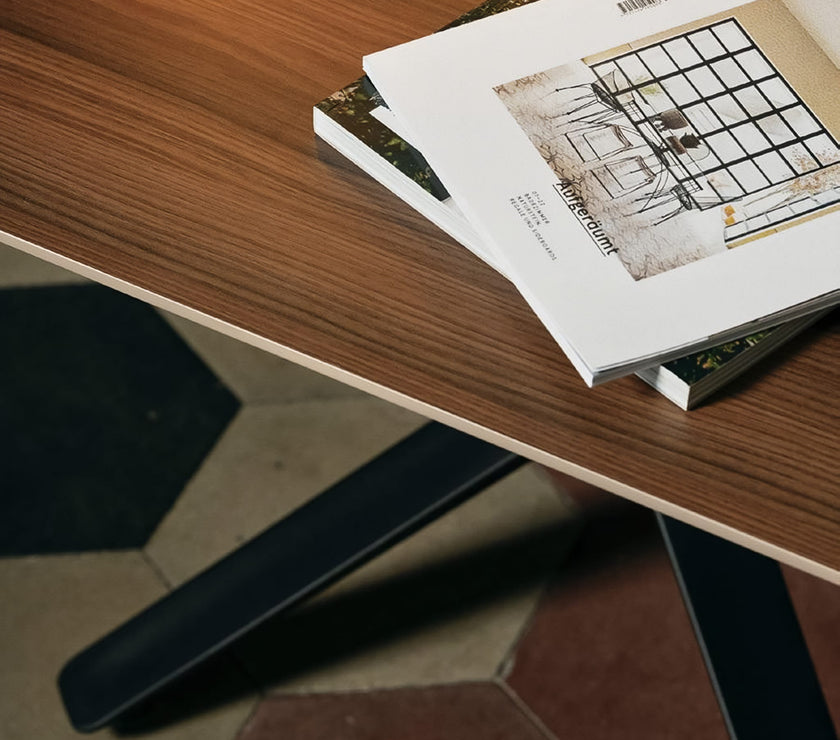 EEX Dining Table<br> Wooden Top<br> Indoor Use