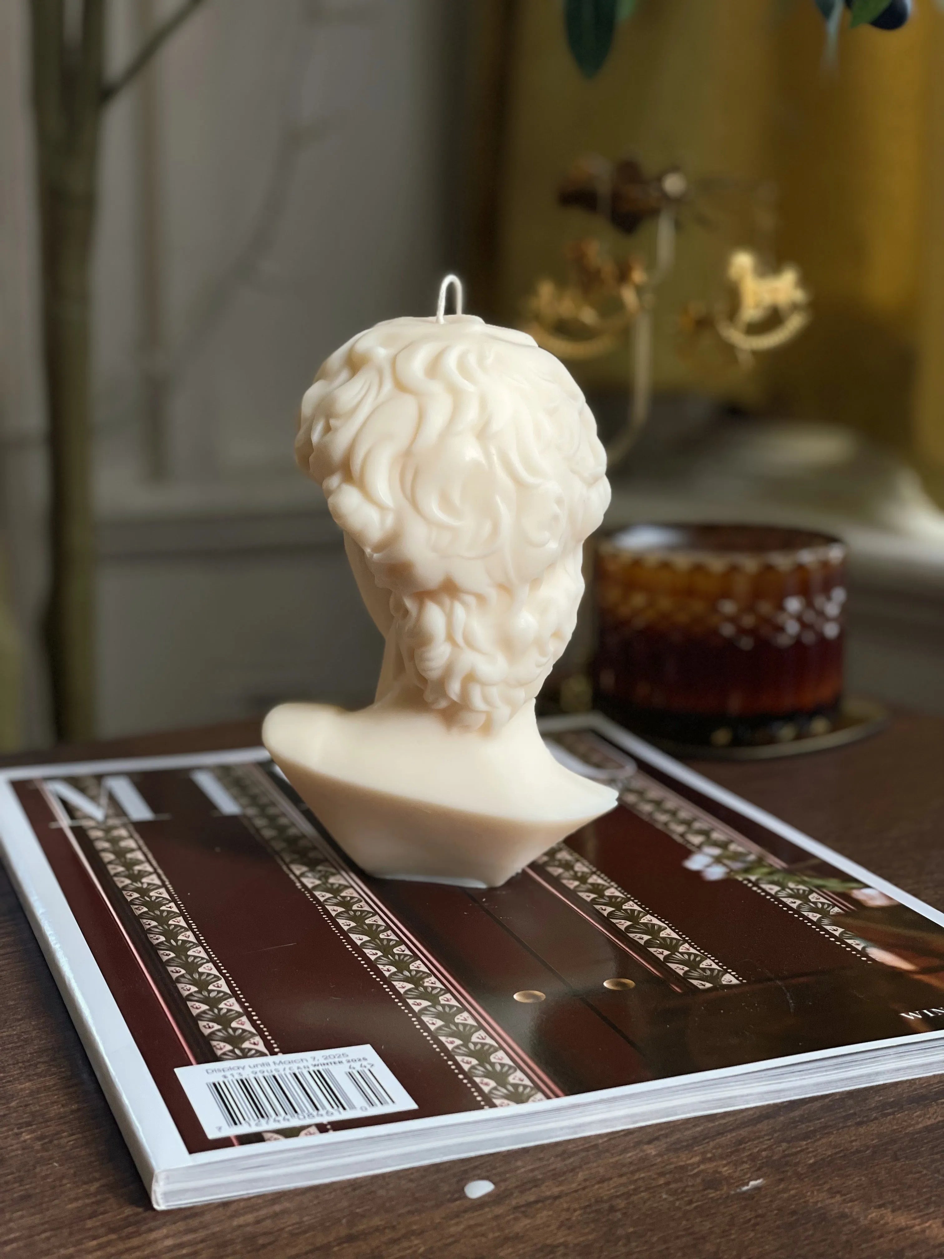 David Bust Eloise and Oliver Sculpture Candle art-noise.myshopify.com david-bust David Bust Eloise and Oliver Sculpture Candle art-noise.myshopify.com david-bust