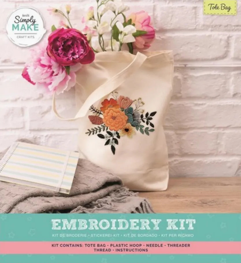 Embroidery Tote Bag Kit - White - Art Noise Embroidery Tote Bag Kit - White West Design Art & Craft Kits art-noise.myshopify.com embroidery-tote-bag-kit-white Embroidery Tote Bag Kit - White West Design Art & Craft Kits art-noise.myshopify.com embroidery-tote-bag-kit-white