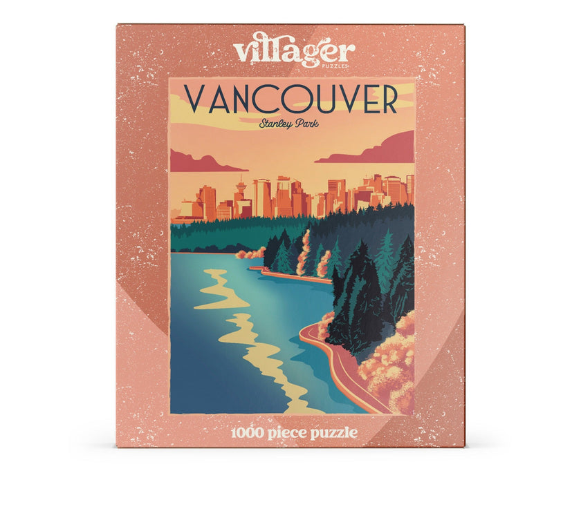 Vancouver Sunset | 1000-Piece Puzzle for Adults | Designed in Canada by Capri Sadler