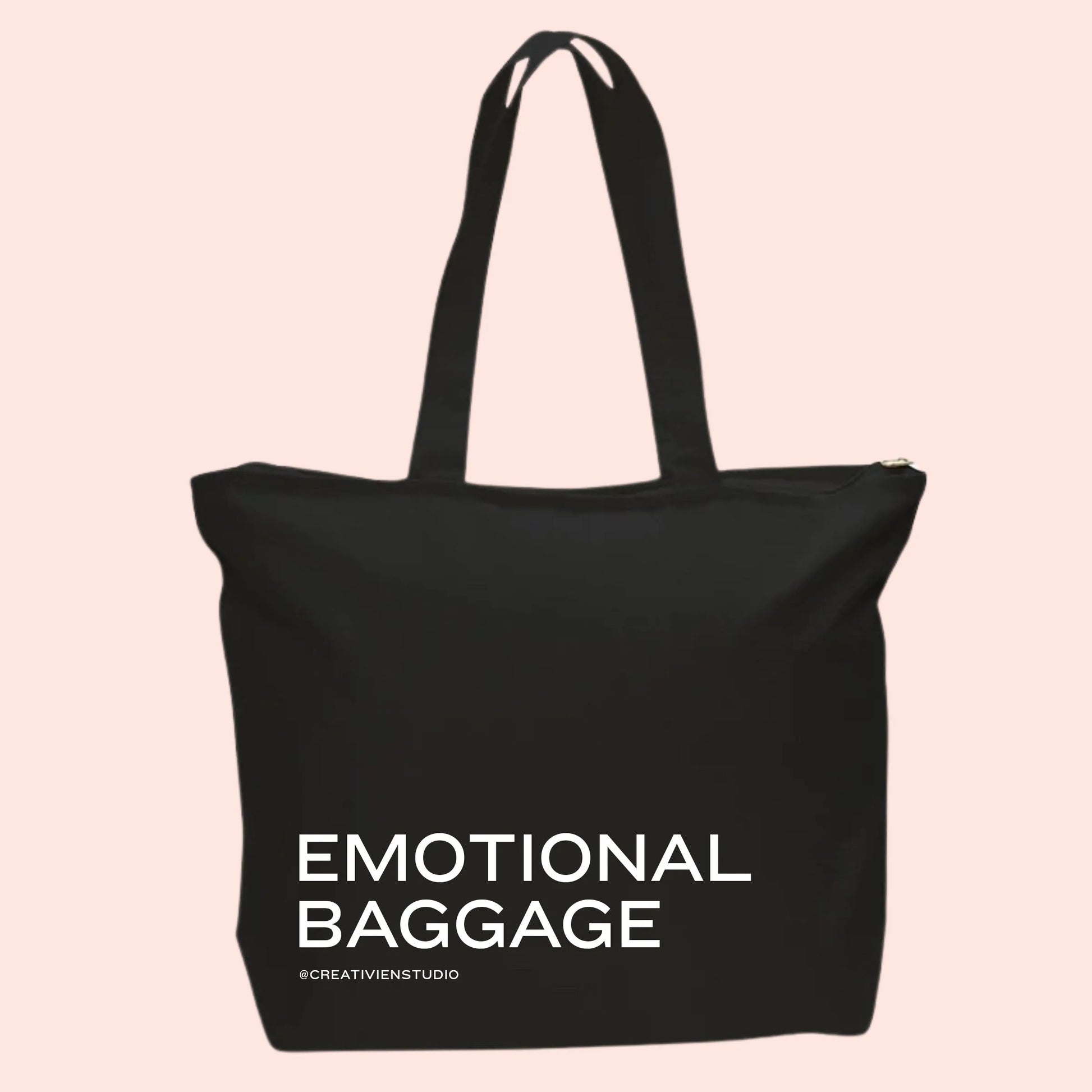 Emotional Baggage Tote Bag Creativien product_type art-noise.myshopify.com emotional-baggage-tote-bag Emotional Baggage Tote Bag Creativien  art-noise.myshopify.com emotional-baggage-tote-bag