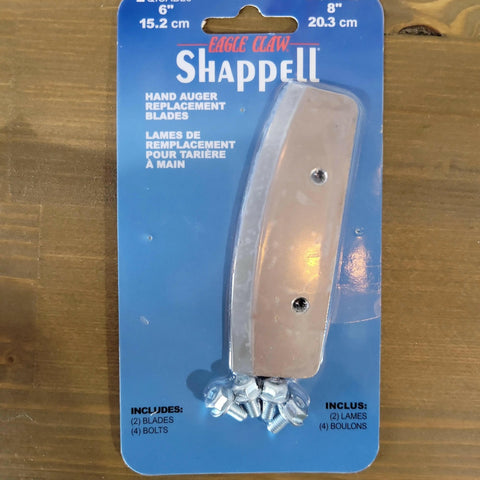 Eagle Claw 8" Ice Auger Replacement Blades