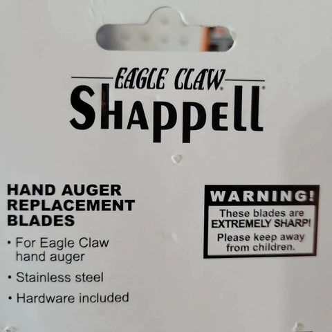  Eagle Claw 8" Ice Auger Replacement Blades Stony Tackle Shack ice fishing auger art-noise.myshopify.com eagle-claw-8-ice-auger-replacement-blades