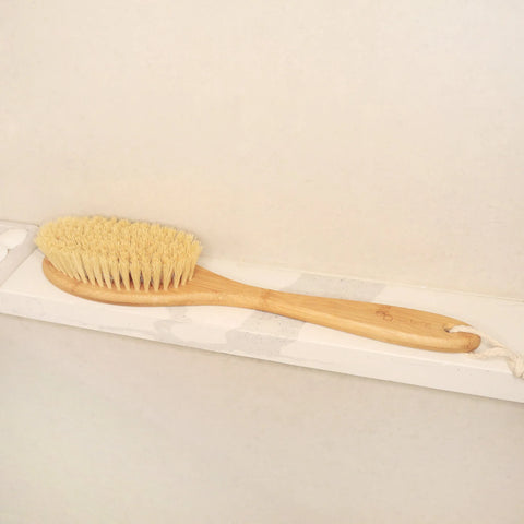  Natural Back Scrubbing Body Brush Eco Beige Bath Brushes art-noise.myshopify.com natural-back-scrubbing-body-brush