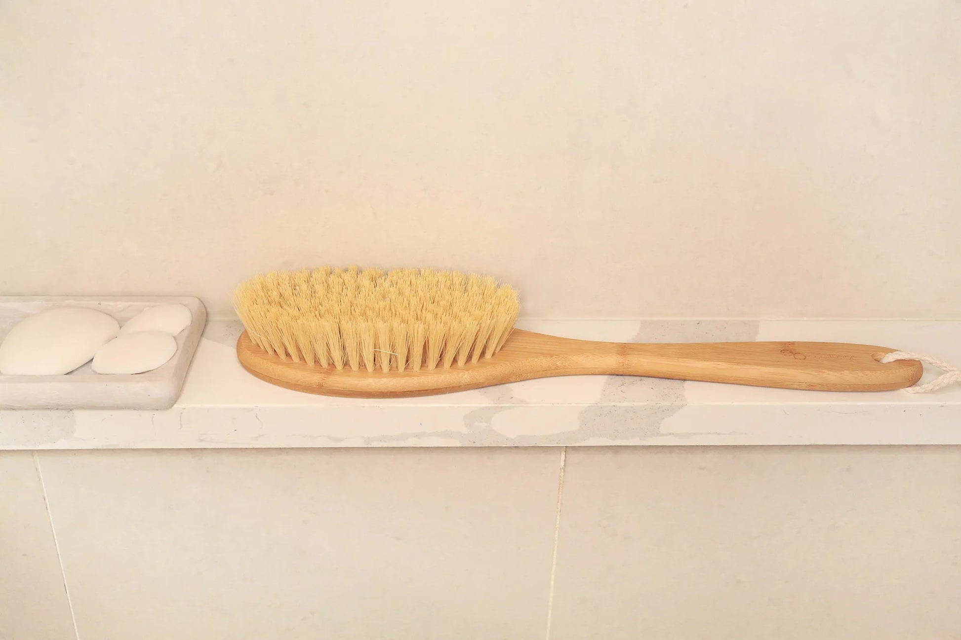  Natural Back Scrubbing Body Brush Eco Beige Bath Brushes art-noise.myshopify.com natural-back-scrubbing-body-brush
