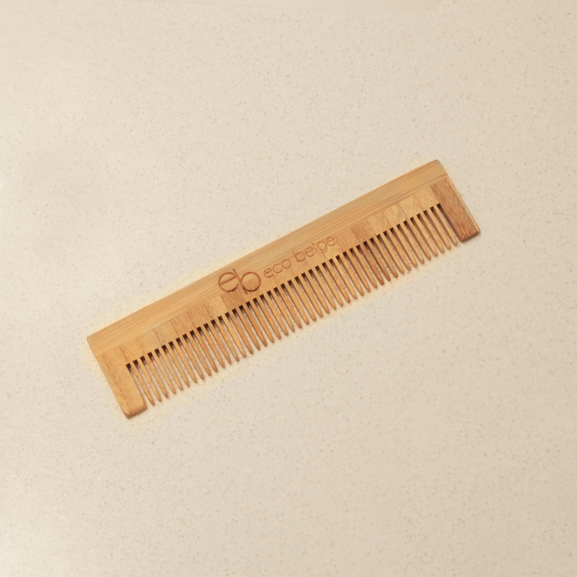  Bamboo Comb Eco Beige Hair Brush art-noise.myshopify.com bamboo-comb