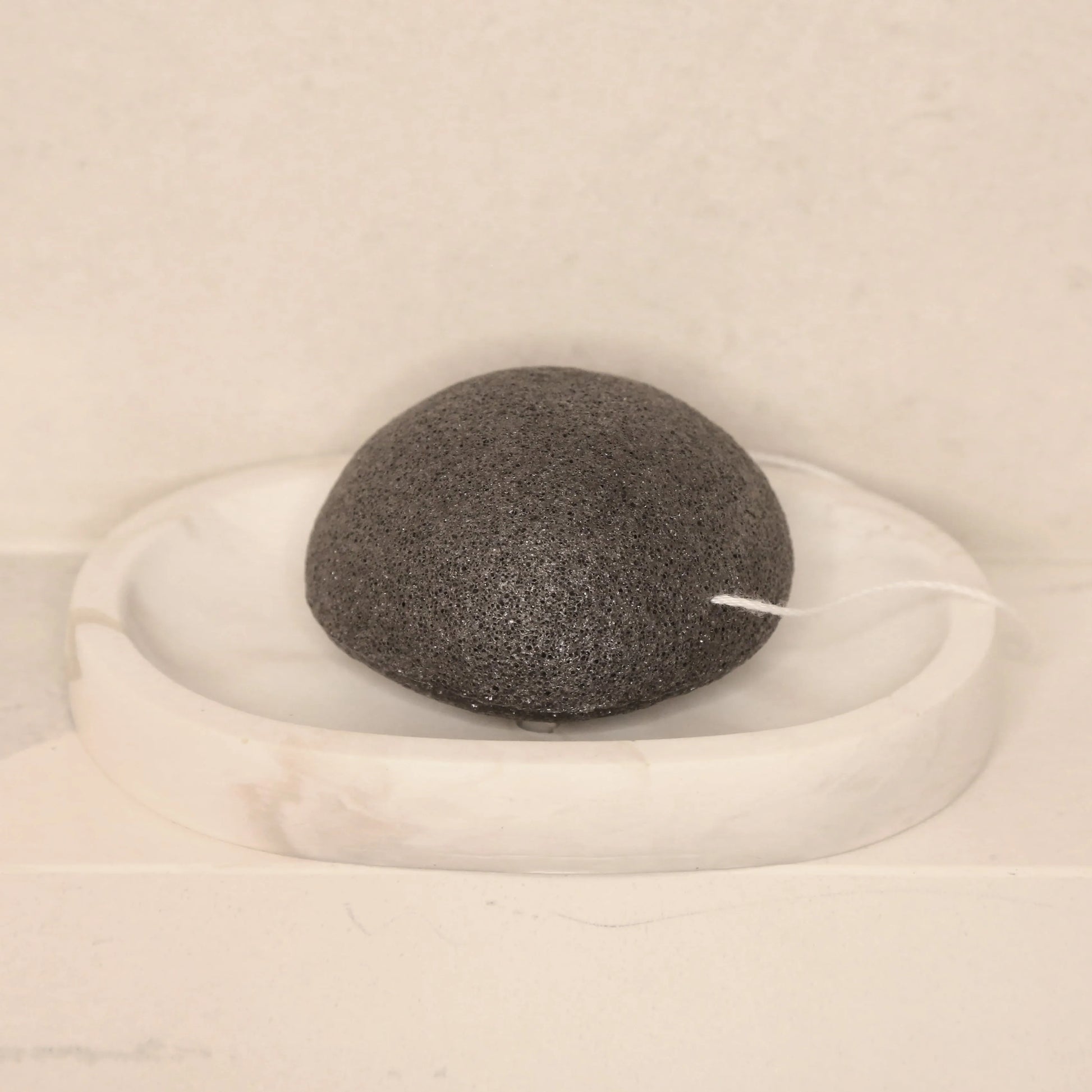  Charcoal Konjac Sponge Eco Beige Bath Sponges & Loofahs art-noise.myshopify.com charcoal-konjac-sponge
