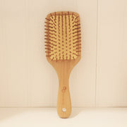 Cushioned Bamboo Hair Brush- Rectangle