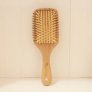  Cushioned Bamboo Hair Brush- Rectangle Eco Beige Hair Brush art-noise.myshopify.com cushioned-bamboo-hair-brush-rectangle