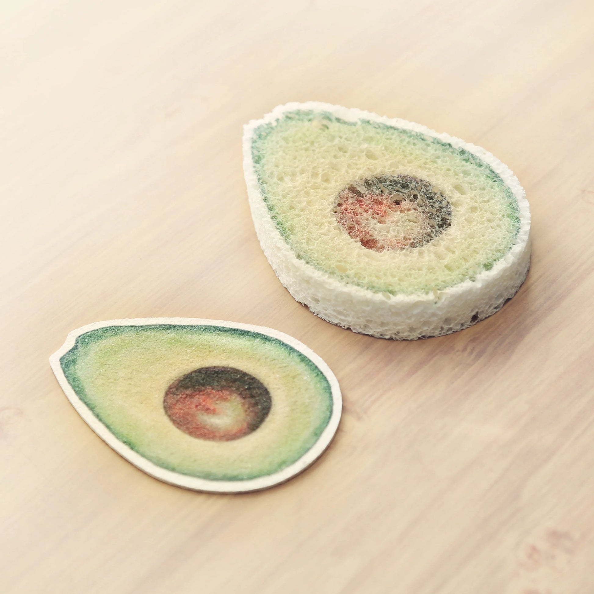  Avocado Pop Up Sponge Eco Beige Kitchen Cleaning art-noise.myshopify.com avocado-pop-up-sponge