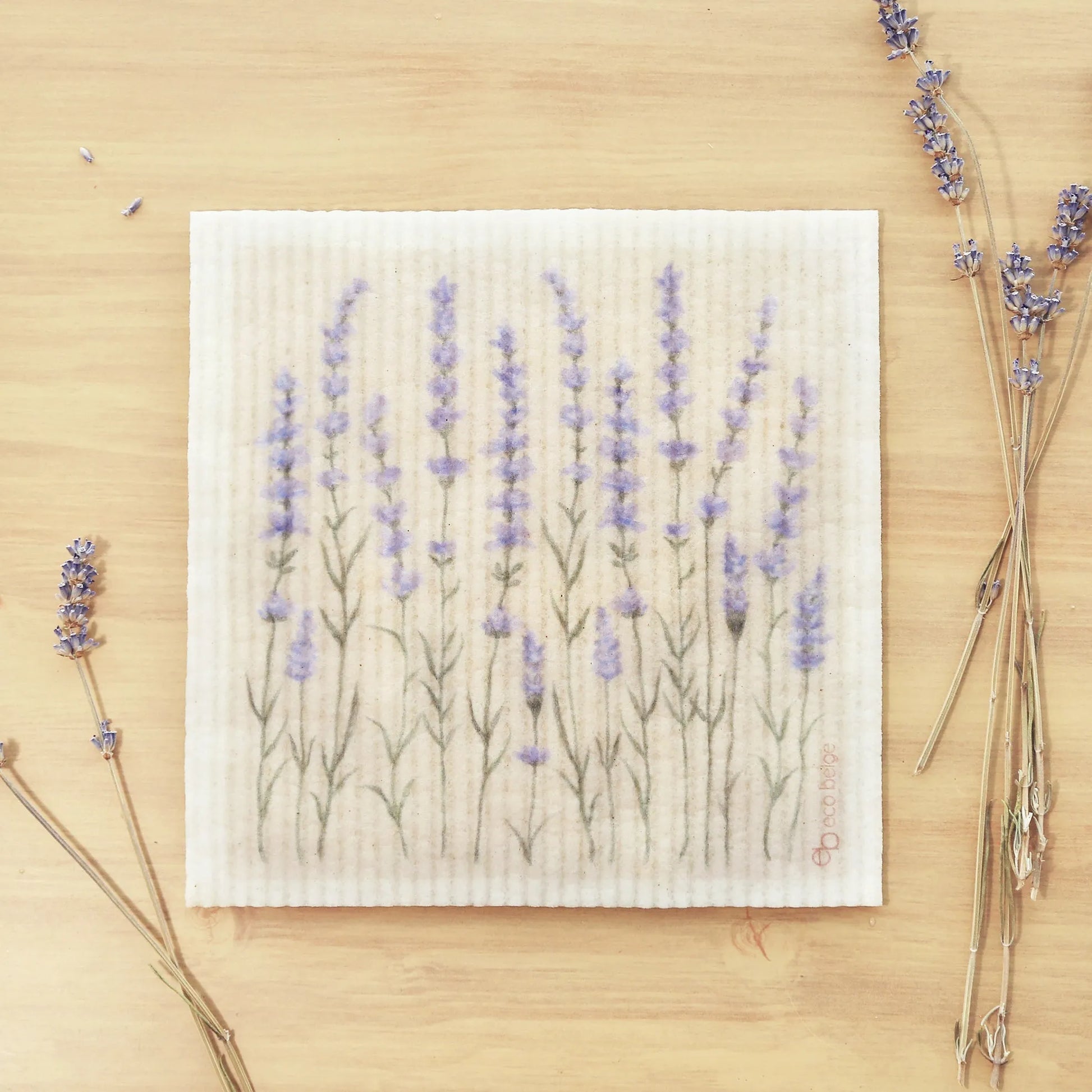  Lavender Sponge Cloth Eco Beige Kitchen Cleaning art-noise.myshopify.com lavender-sponge-cloth