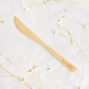  Natural Bamboo Knife Eco Beige Utensils art-noise.myshopify.com natural-bamboo-knife